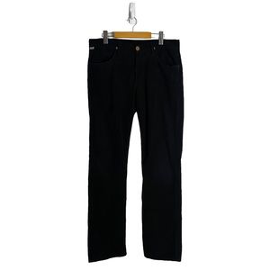 Citizens of Humanity Men's Black SID Straight Leg Corduroy Pants